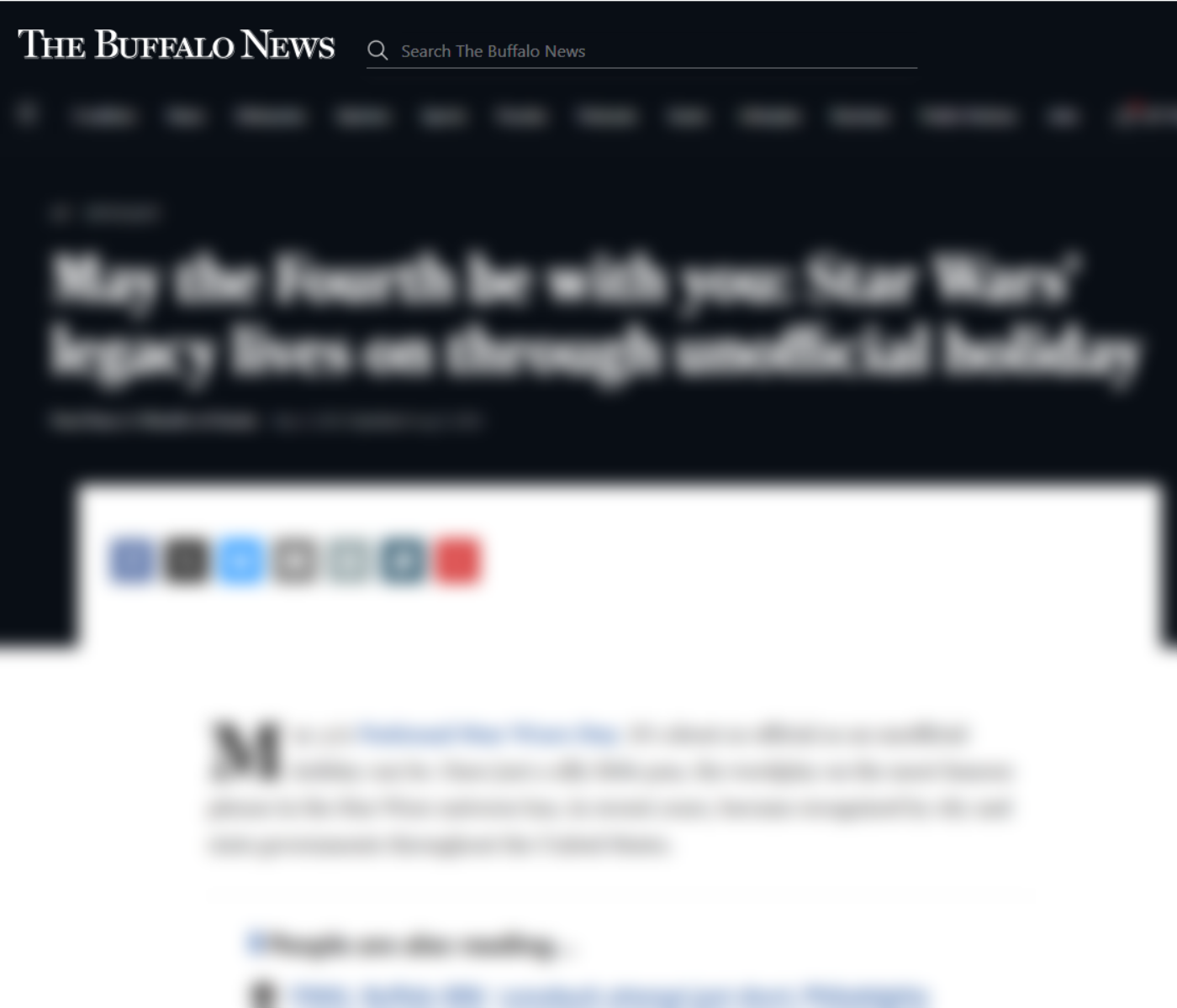 Buffalo News coverage